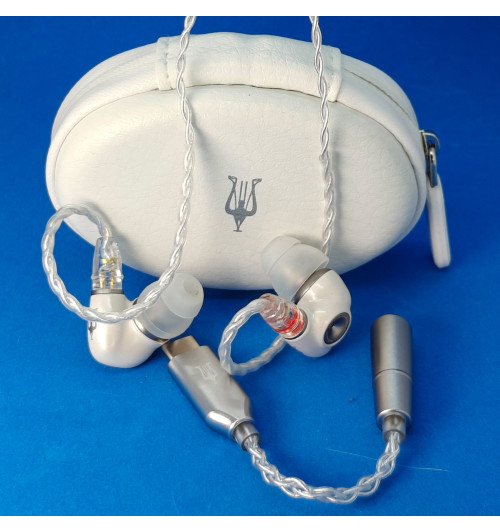 Meze ALBA - Profesjonalne słuchawki dokanałowe + adapter DAC/AMP USB-C