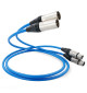Melodika SB2X40 Sky Blue - Kabel interkonekt audio 2 XLR - 2 XLR 4m