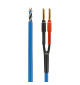 Melodika SBSC1550 Sky Blue - Komplet konfekcjonowanych kabli głośnikowych 2x1,5mm2 OFC 4N z Solid Grip 2x 5m