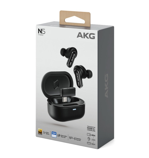 AKG N5 - Bezprzewodowe słuchawki dokanałowe TWS