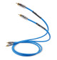 Melodika SB2R25 Sky Blue - Kabel interkonekt audio 2 RCA - 2 RCA (Cinch) 2,5m