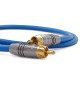 Melodika SBCX70 Sky Blue - Kabel koncentryczny (Coaxial) interkonekt RCA - RCA 7m