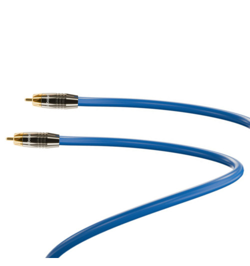 Melodika SBCX90 Sky Blue - Kabel koncentryczny (Coaxial) interkonekt RCA - RCA 9m