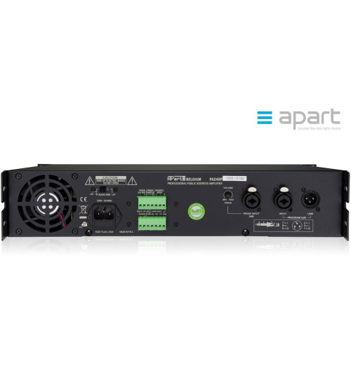 Biamp PA240P - Profesjonalny wzmacniacz cyfrowy