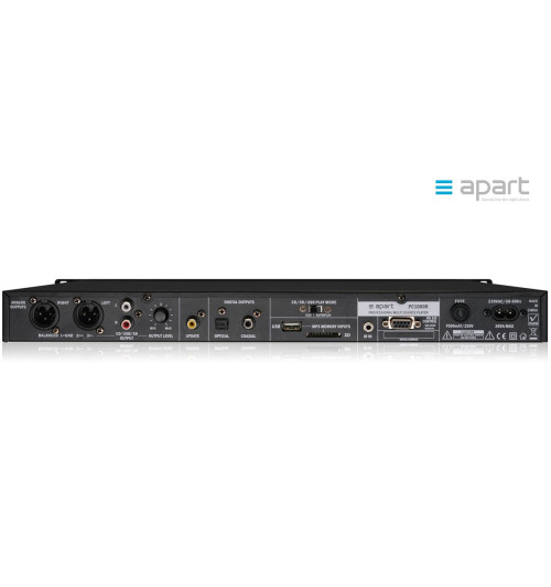 Biamp PC1000RMKII - odtwarzacz CD/MP3/SD/USB