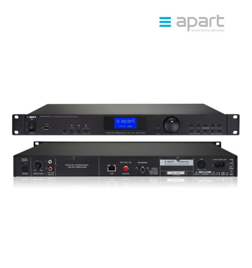 Biamp PMR4000RMKII - odtwarzacz USB/FM/RDS/UPnP/WiFi