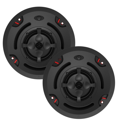 Klipsch PIC-525-T-SC Pro In-Ceiling - Zestaw profesjonalnych głośników instalacyjnych sufitowych - 2 sztuki