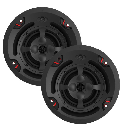 Klipsch PIC-650-T Pro In-Ceiling - Zestaw profesjonalnych głośników instalacyjnych sufitowych - 2 sztuki