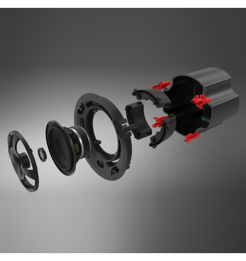 Klipsch PIC-650-T Pro In-Ceiling - Zestaw profesjonalnych głośników instalacyjnych sufitowych - 2 sztuki