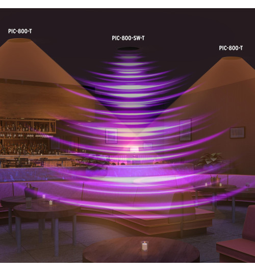 Klipsch PIC-800-SW-T Pro In-Ceiling - Profesjonalny subwoofer instalacyjny sufitowy