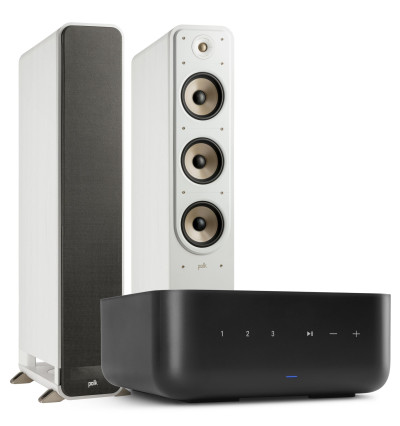 Zestaw: Denon Home Amp + Polk Audio Signature Elite ES60 White