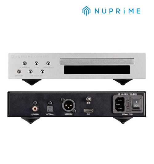 Audiofilski profesjonalny transport CD NuPrime CDT-8 Pro