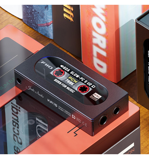 FiiO KA15 - Przenośny wzmacniacz słuchawkowy z USB DAC