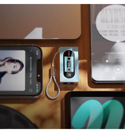 FiiO KA15 - Przenośny wzmacniacz słuchawkowy z USB DAC