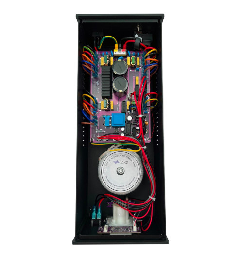 Taga Harmony PC-8000DC - Filtr zasilania / listwa zasilająca 8 gniazd + 2 USB z zasilaczem liniowym