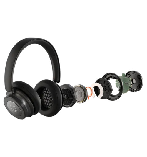 Dali iO-6 - Wokółuszne słuchawki bezprzewodowe Hi-Fi Bluetooth 5.0 z ANC