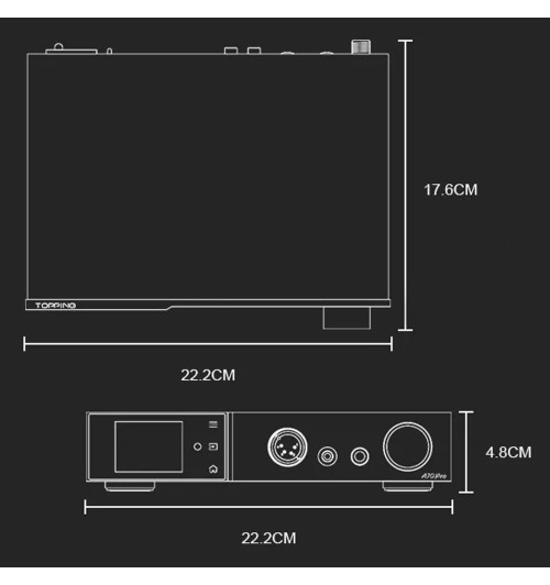 Topping A70 PRO - Zbalansowany wzmacniacz słuchawkowy