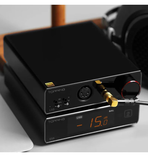 Topping L50 - Biurkowy wzmacniacz słuchawkowy NFCA Hi-Res
