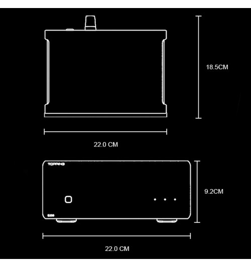 Topping B200 - Końcówka mocy mono / wzmacniacz NFCA