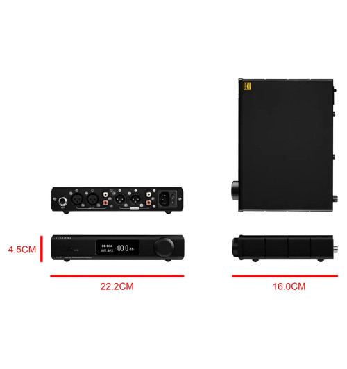 Topping PRE90 - Profesjonalny przedwzmacniacz stereo Hi-Res NFCA