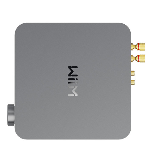 Zestaw: wzmacniacz stereo WiiM AMP + kolumny podstawkowe Klipsch RP-600M II