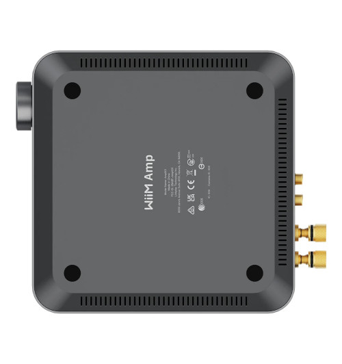 Zestaw: wzmacniacz stereo WiiM AMP + kolumny podstawkowe Klipsch RP-600M II