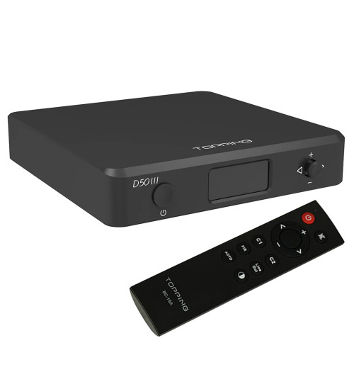 Topping D50 III - Przetwornik cyfrowo-analogowy DAC Hi-Res z Bluetooth 5.1