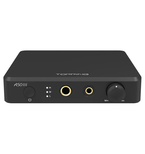 Topping A50 III - Biurkowy wzmacniacz słuchawkowy NFCA Hi-Res