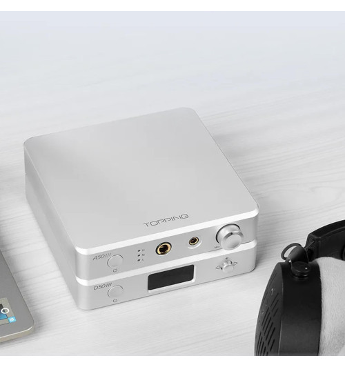 Topping A50 III - Biurkowy wzmacniacz słuchawkowy NFCA Hi-Res