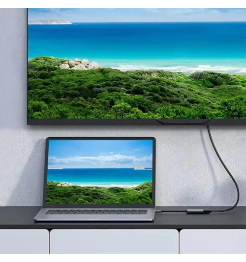 Konwerter adapter USB 3.1 typ C do HDMI 4K - WireWay WW410214