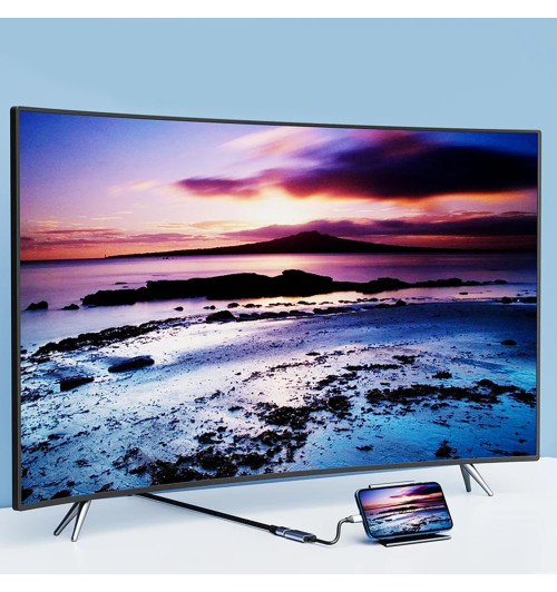 Konwerter adapter USB 3.1 typ C do HDMI 4K - WireWay WW410214