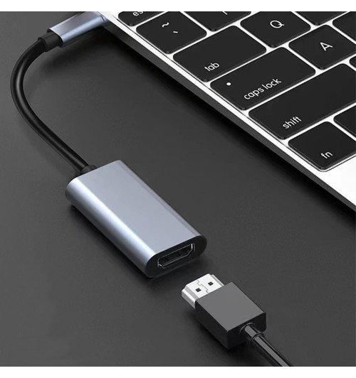 Konwerter adapter USB 3.1 typ C do HDMI 4K - WireWay WW410214