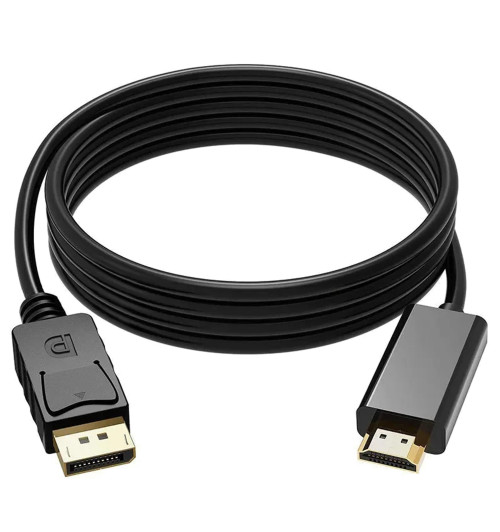 Kabel DisplayPort 1.1a / 1.2 do HDMI 4K UHD WireWay WW342118 1.8m