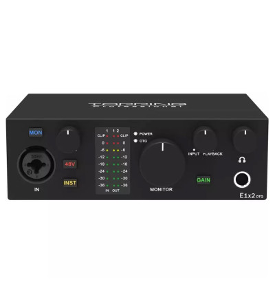 Topping E1x2 OTG - Profesjonalny interfejs USB Audio