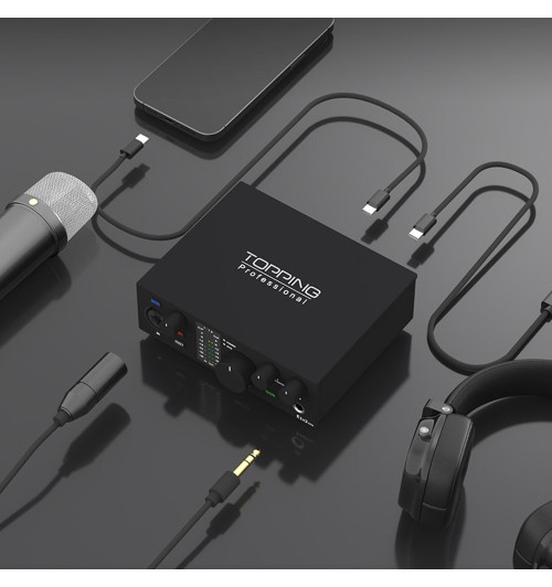 Topping E1x2 OTG - Profesjonalny interfejs USB Audio