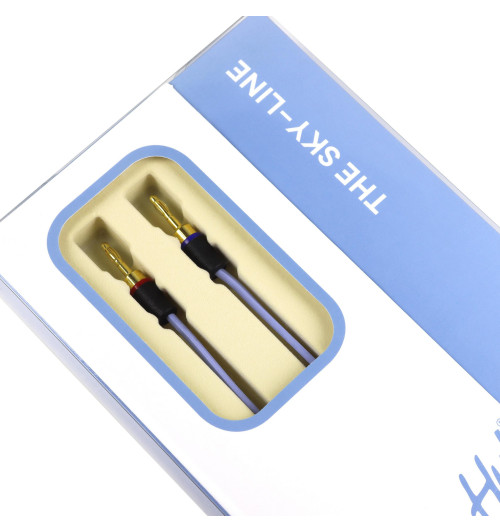 Van den Hul The Skyline Hybrid - Komplet konfekcjonowanych kabli głośnikowych OFC 2x2.04mm2 - 2 x 2m