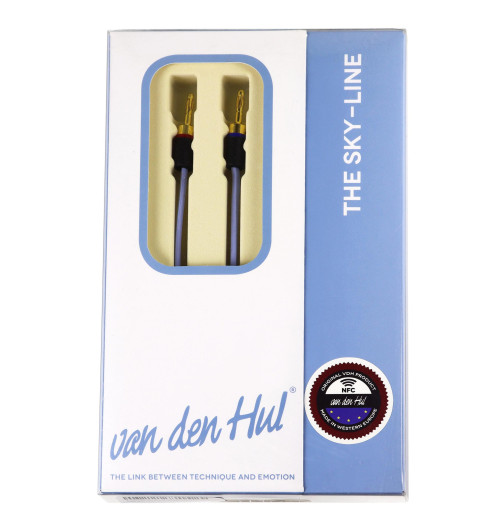 Van den Hul The Skyline Hybrid - Komplet konfekcjonowanych kabli głośnikowych OFC 2x2.04mm2 - 2 x 3m