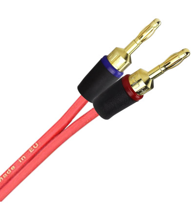 Van den Hul The Twin Red - Komplet konfekcjonowanych kabli głośnikowych OFC AWG 16 - 2 x 2m