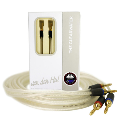 Van den Hul The Clearwater - Komplet konfekcjonowanych kabli głośnikowych Matched Crystal OFC AWG 14 - 2 x 2m