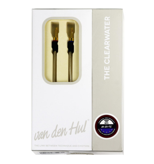 Van den Hul The Clearwater - Komplet konfekcjonowanych kabli głośnikowych Matched Crystal OFC AWG 14 - 2 x 2m