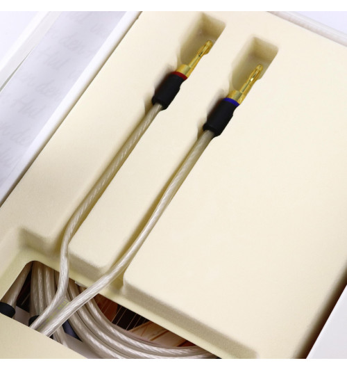 Van den Hul The Clearwater - Komplet konfekcjonowanych kabli głośnikowych Matched Crystal OFC AWG 14 - 2 x 2,5m