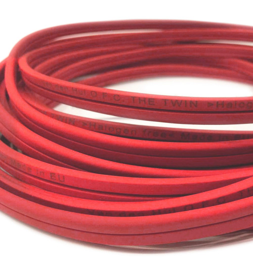 Van den Hul The Twin Red Spades - Komplet konfekcjonowanych kabli głośnikowych OFC AWG 16 - 2 x 3m