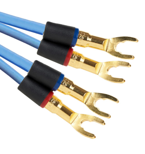 Van den Hul The Skyline Hybrid Spades - Komplet konfekcjonowanych kabli głośnikowych OFC 2x2.04mm2 - 2 x 3m