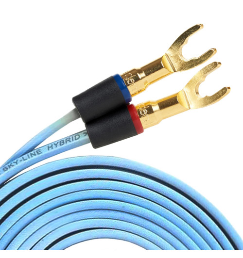 Van den Hul The Skyline Hybrid Spades - Komplet konfekcjonowanych kabli głośnikowych OFC 2x2.04mm2 - 2 x 3m