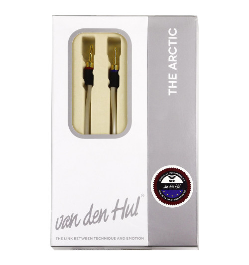 Van den Hul The Arctic Bananas - Komplet konfekcjonowanych kabli głośnikowych OFC 2x3.31mm2 - 2 x 2,5m