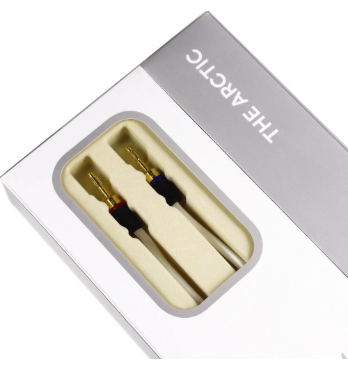 Van den Hul The Arctic Bananas - Komplet konfekcjonowanych kabli głośnikowych OFC 2x3.31mm2 - 2 x 2,5m