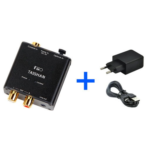 FiiO TAISHAN D03K - Konwerter DAC ZESTAW