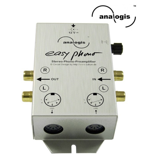 Analogis Easy Phono – przedwzmacniacz gramofonowy MM
