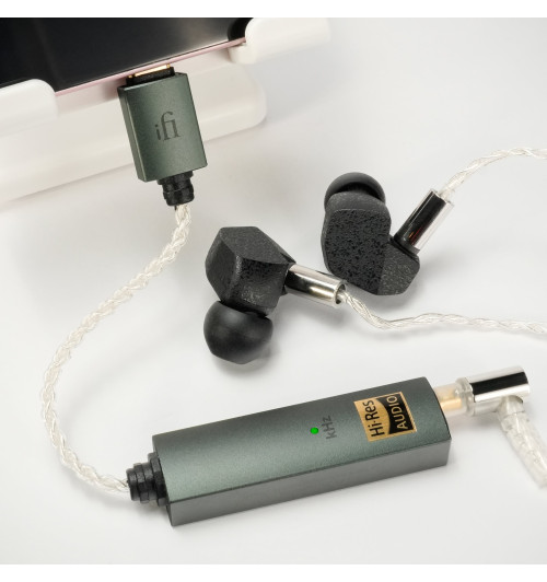 iFi Audio Go Link Max - Przenośny wzmacniacz słuchawkowy z DAC USB-C Hi-Res