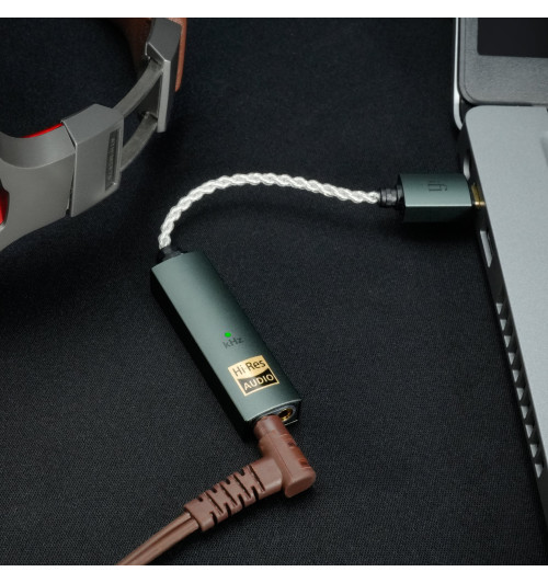 iFi Audio Go Link Max - Przenośny wzmacniacz słuchawkowy z DAC USB-C Hi-Res